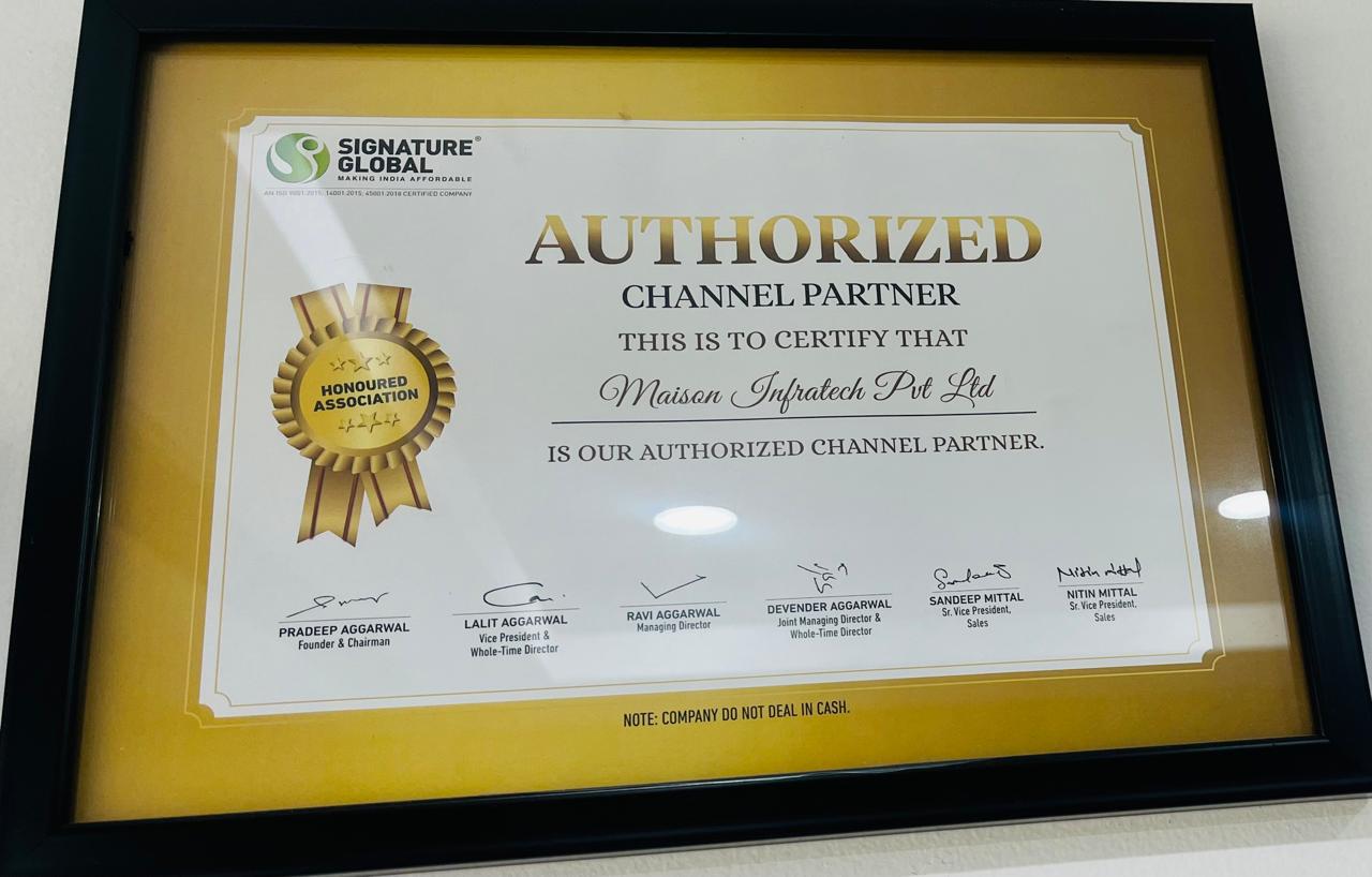 Signature Certificate